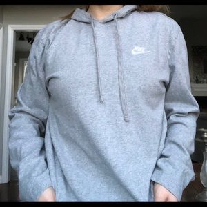 Nike long sleeve with hood